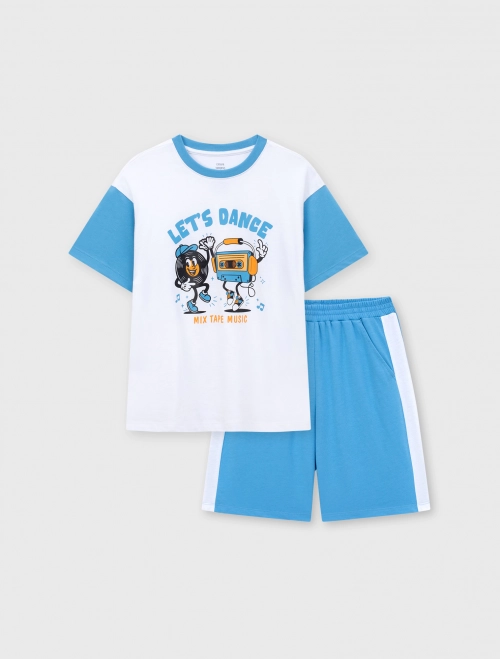 Bộ mặc nhà bé trai