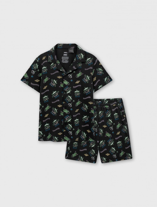 Bộ mặc nhà bé trai cotton in hình Pixar | OEKO-TEX