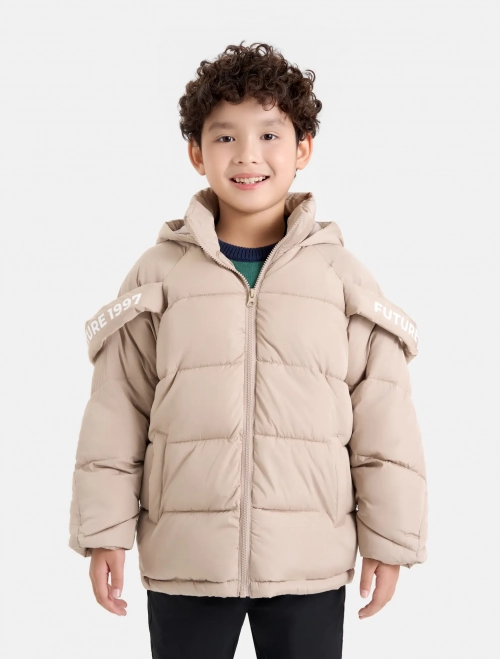 Áo khoác chần bông bé trai