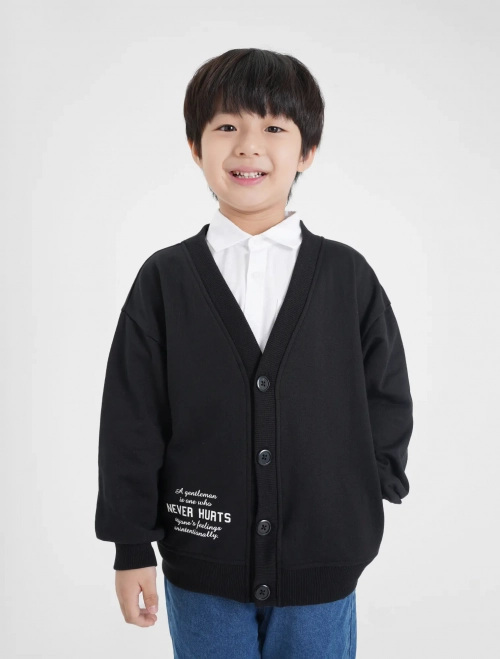 Áo khoác bé trai có hình in