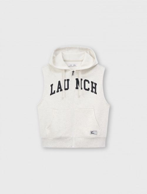 Áo khoác gile bé trai có hình in