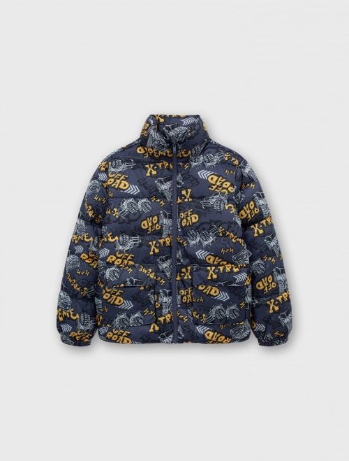 Áo khoác chần bông bé trai