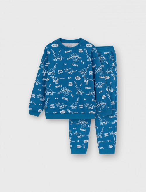 Bộ quần áo bé trai có hình in