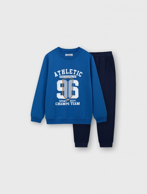 Bộ quần áo bé trai có hình in