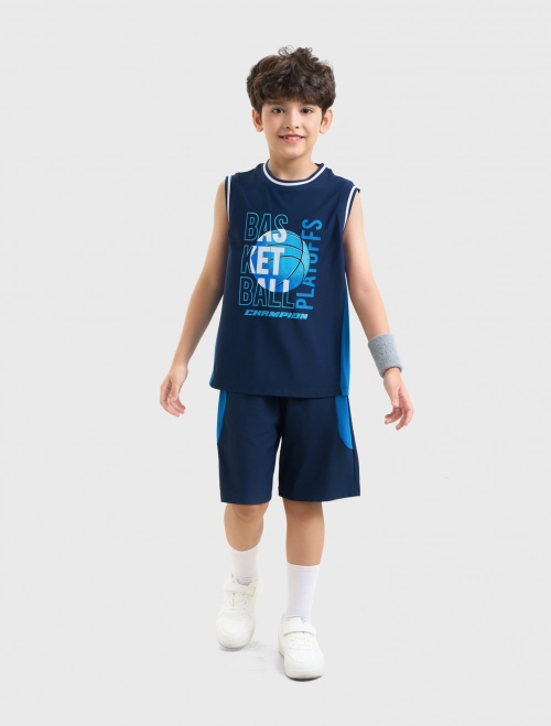 Bộ quần áo active bé trai | Anti UV - Quickdry - Wicking - Cooling feel