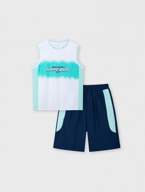 Bộ quần áo active bé trai | Anti UV - Quickdry - Wicking - Cooling feel