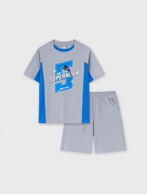 Bộ quần áo active bé trai | Anti UV - Quickdry - Wicking - Cooling feel