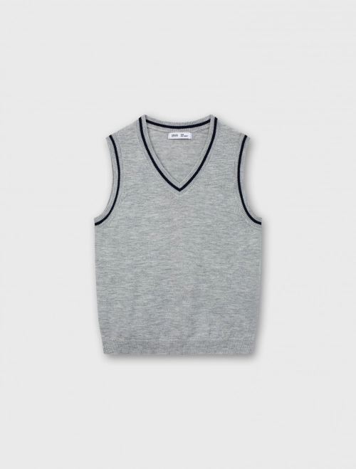 Áo len gilet bé trai