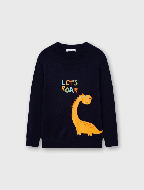 Áo len bé trai có hình in