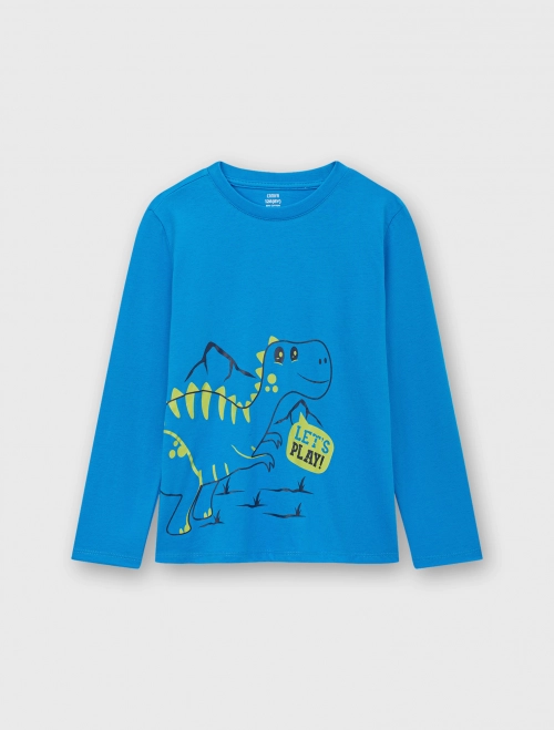 Áo phông bé trai dài tay cotton USA