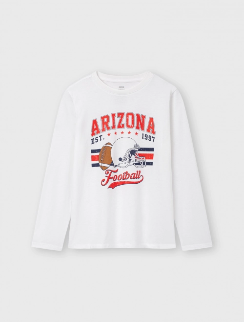 Áo phông bé trai dài tay cotton USA