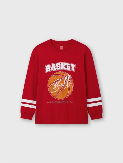 Áo phông bé trai cotton USA có hình in