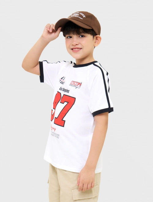 Áo phông bé trai cotton USA có hình in