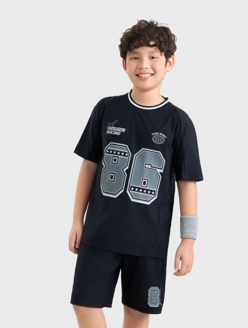 Áo phông active bé trai | Anti UV - Quickdry - Wicking - Cooling feel