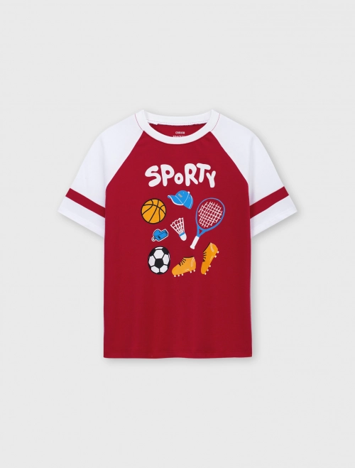 Áo phông bé trai Cotton USA có hình in | OEKO-TEX