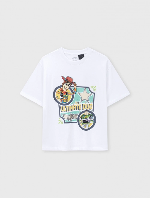 Áo phông bé trai cotton in hình Pixar