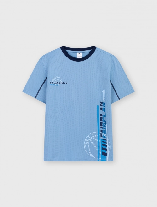 Áo phông active bé trai có hình in | Wicking