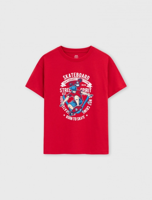 Áo phông bé trai Cotton USA  có hình in | OEKO-TEX