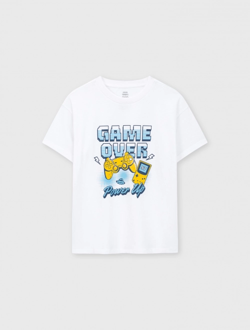 Áo phông bé trai Cotton USA  có hình in | OEKO-TEX