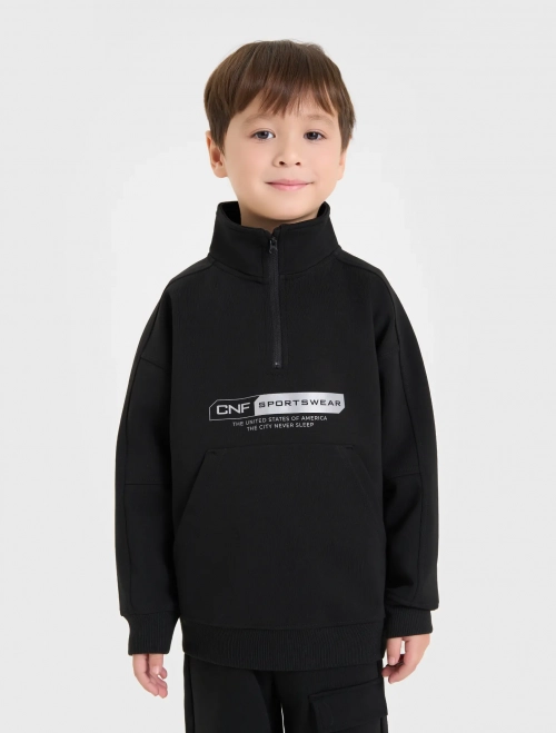 Áo nỉ bé trai có hình in