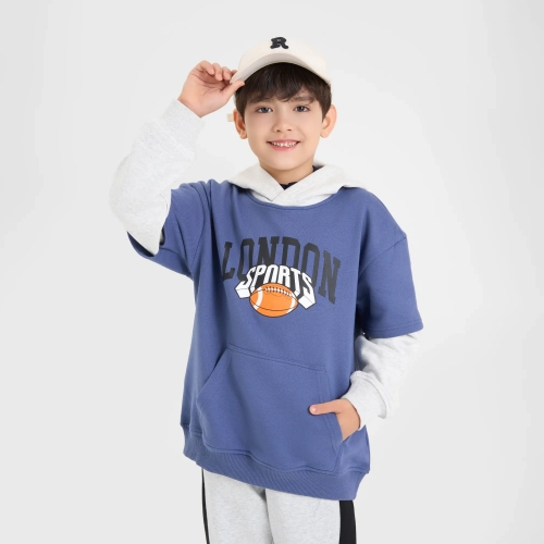 Áo nỉ có mũ bé trai