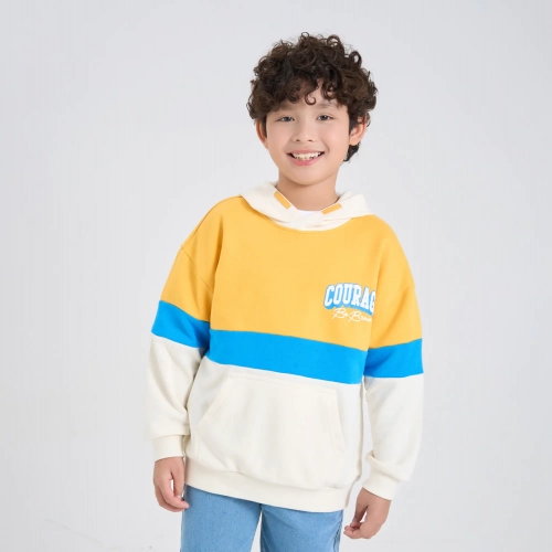 Áo nỉ có mũ bé trai