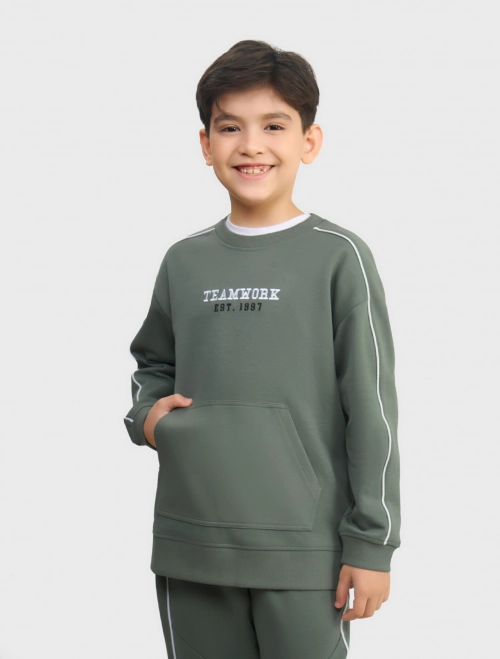 Áo nỉ bé trai có hình in