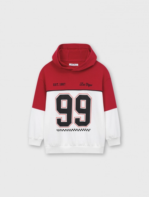 Áo nỉ có mũ bé trai