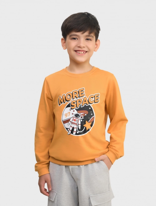 Áo nỉ bé trai có hình in