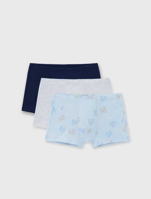 Combo 3 quần lót đùi bé trai | OEKOTEX