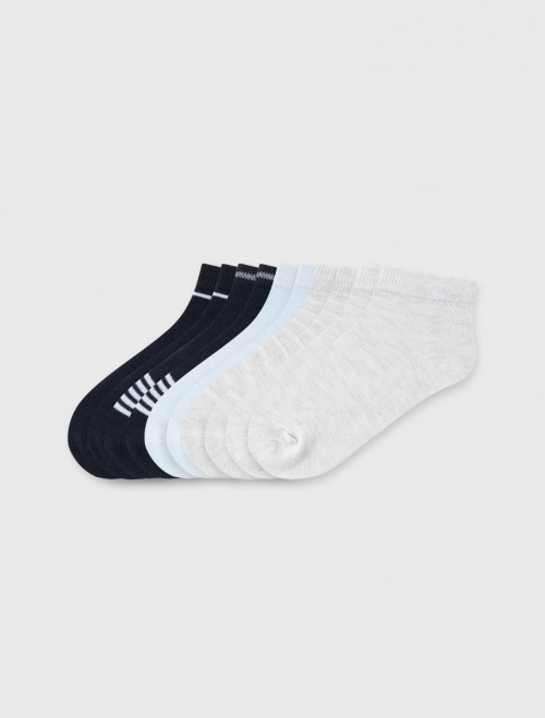Combo 5 đôi tất unisex trẻ em cổ thấp