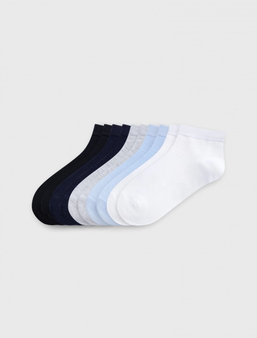 Combo 5 đôi tất unisex trẻ em cổ thấp
