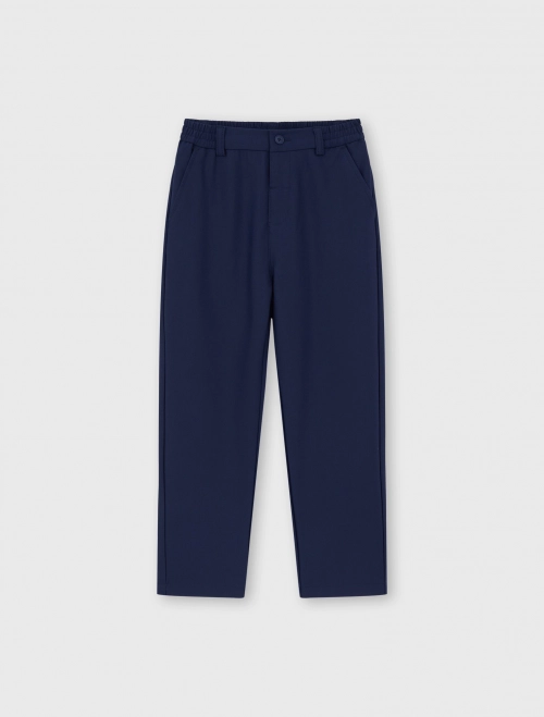 Quần dài unisex trẻ em lưng chun dáng suông