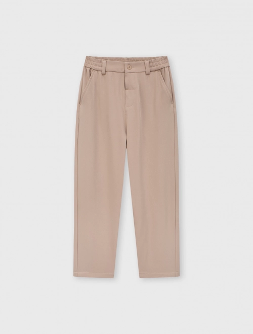 Quần dài unisex trẻ em lưng chun dáng suông