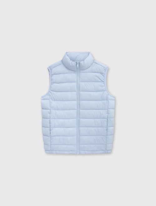 Áo khoác gile chần bông unisex trẻ em