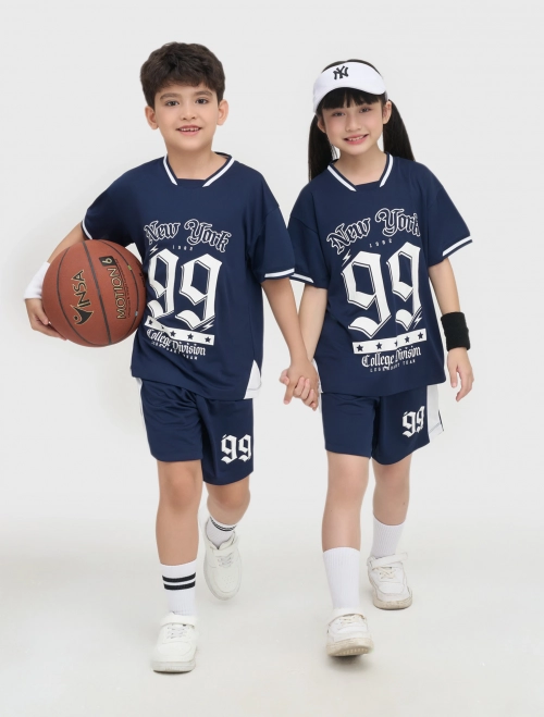 Bộ quần áo active unisex trẻ em