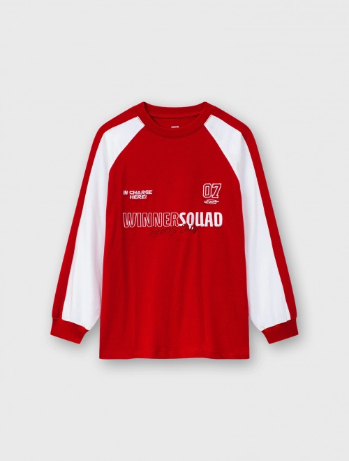 Áo phông unisex trẻ em có hình in