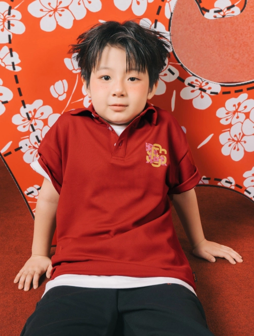 Áo polo unisex trẻ em Ngọ Nghiêng