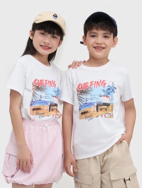 Áo phông unisex trẻ em