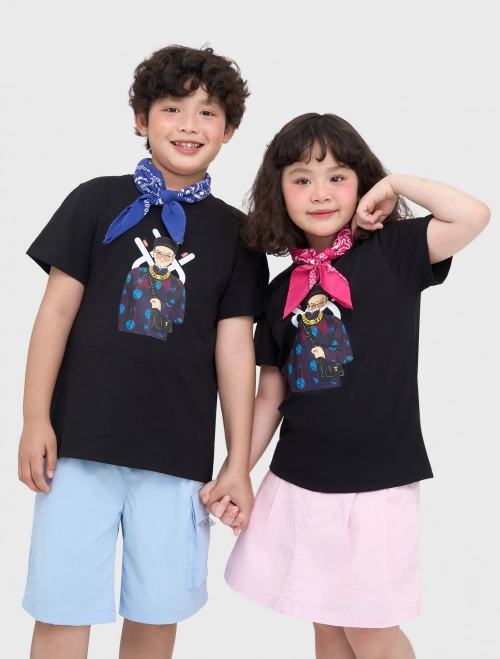 Áo phông unisex trẻ em Liền anh Liền chị