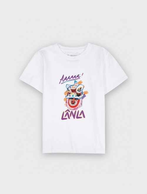 Áo phông unisex trẻ em Lân La