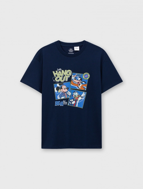 Áo phông unisex trẻ em in hình Mickey & Friends