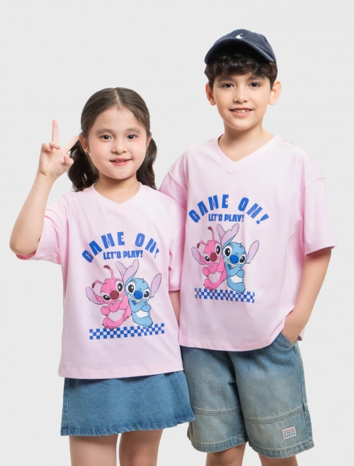 Áo phông unisex trẻ em Cotton USA có hình in