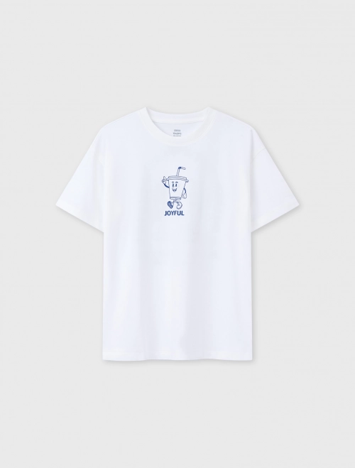 Áo phông unisex trẻ em có hình in