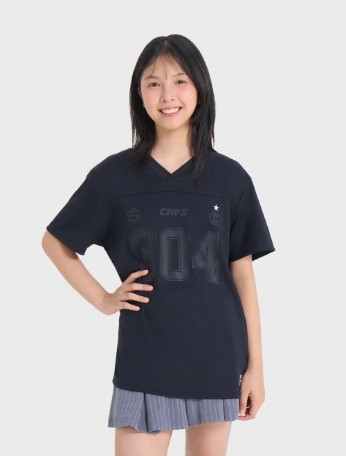 Áo Jersey Boxy Trẻ em Sao Vàng