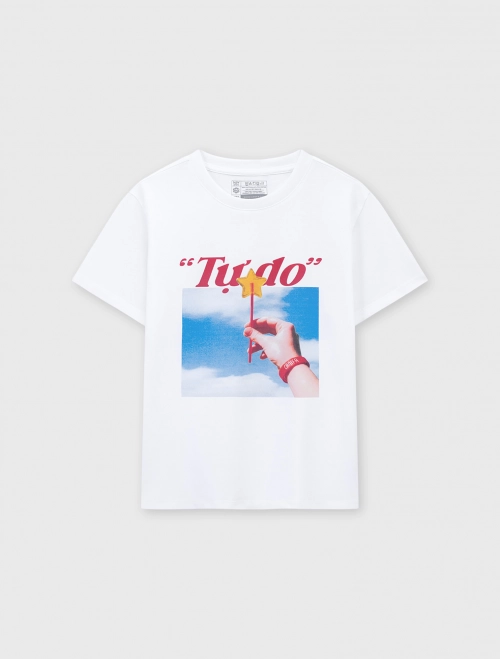 Áo phông Relax Unisex Trẻ Em Việt Nam Ngọt Ngào