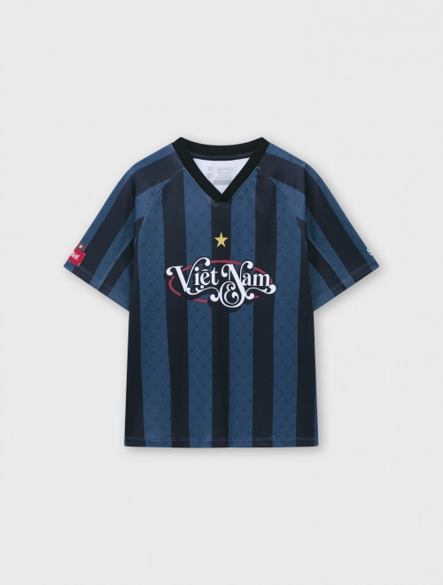 Áo polo Jersey Boxy Unisex Trẻ Em Yêu Đời