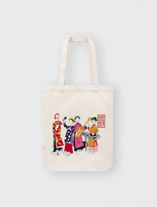 Túi tote in tranh hội "Em ơi Em à"