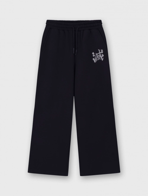 Quần nỉ vòng lông unisex người lớn hình in Demon Slayer