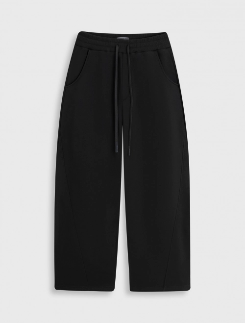 Quần nỉ unisex người lớn dáng barrel